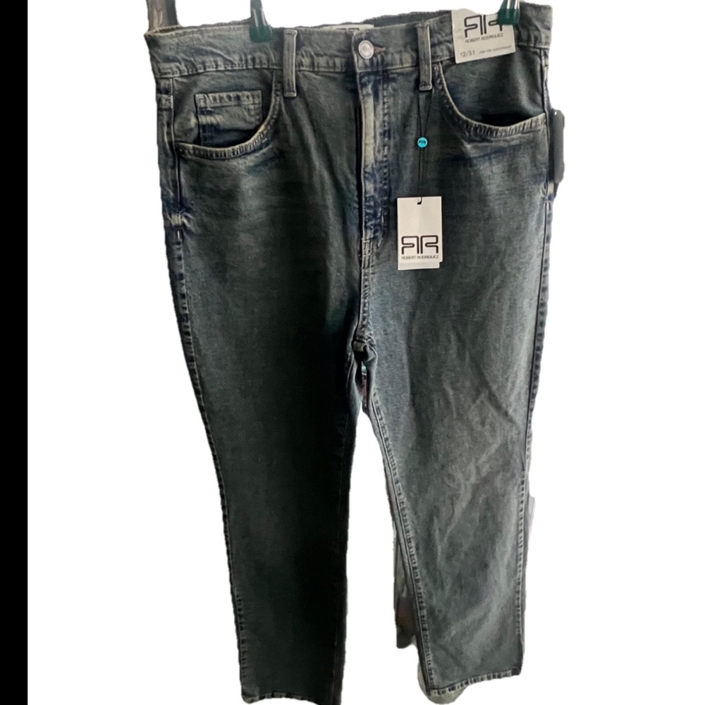 Robert Rodriguez High Rise Slim Straight Jeans Women’s Size 12/31
